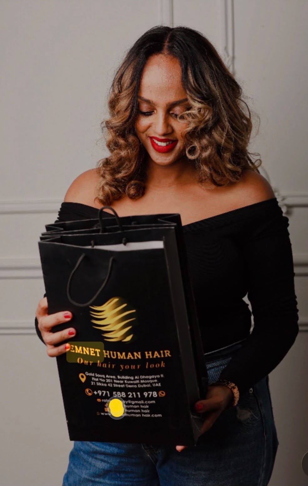 Emnet — founder of Emnet Hair
